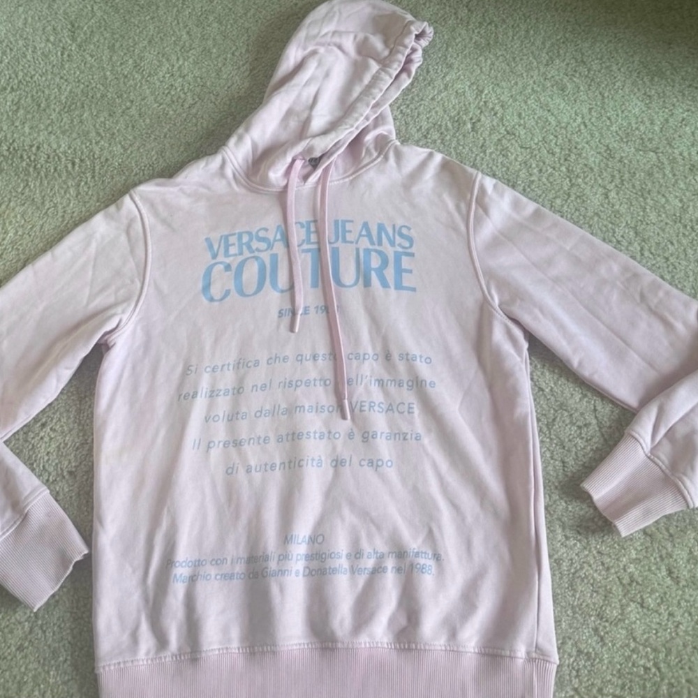 Versace Jeans Couture Light Pink Hoodie